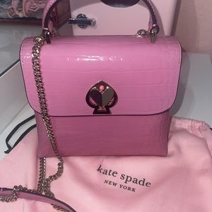 Kate spade romy croc in color ruffled pantsy